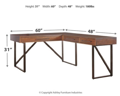 Starmore Home Office Desk with Chair - PKG008065
