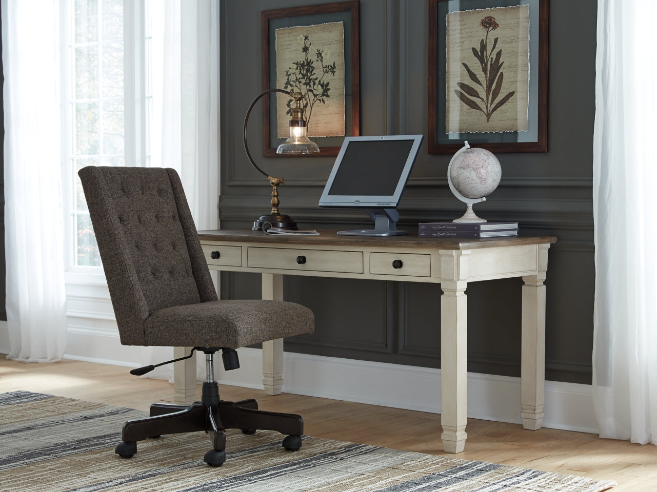Bolanburg 60" Home Office Desk - The Bargain Furniture