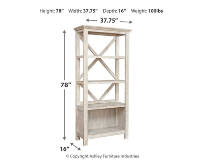 Carynhurst 75" Bookcase - The Bargain Furniture