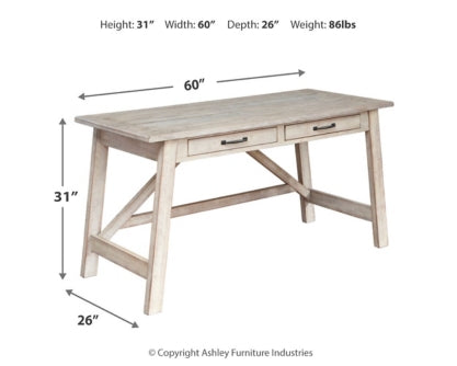 Carynhurst 60" Home Office Desk - The Bargain Furniture