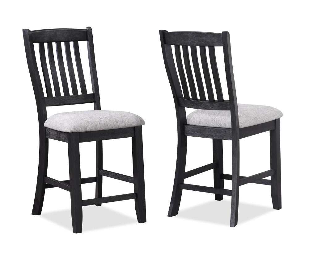 BUFORD CNTR HT CHAIR LIGHT GREY
