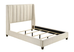 AGNES KING/QUEEN BOUCLE RAIL WHITE, AGNES QUEEN HB/FB BOUCLE WHITE, AGNES /QUEEN BOUCLE RAIL WHITE