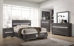 REGATA QUEEN HEAD/FOOTBOARD GREY, REGATA  RAIL GREY