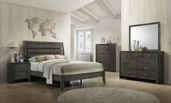 EVAN FULL HEADBORD/FOOTBOARD GREY, EVAN FULL RAIL GREY
