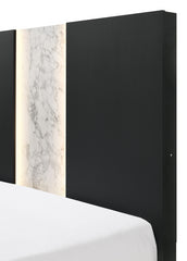 RANGLEY QUEEN HEADBOARD - BLACK, RANGLEY QUEEN FOOTBOARD - BLACK, RANGLEY /QUEEN RAIL - BLACK