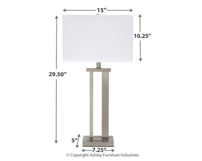 Aniela Table Lamp (Set of 2) - The Bargain Furniture