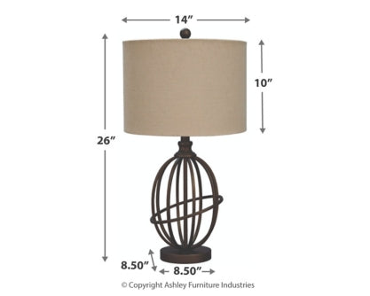 Manasa 2-Piece Table Lamp Set