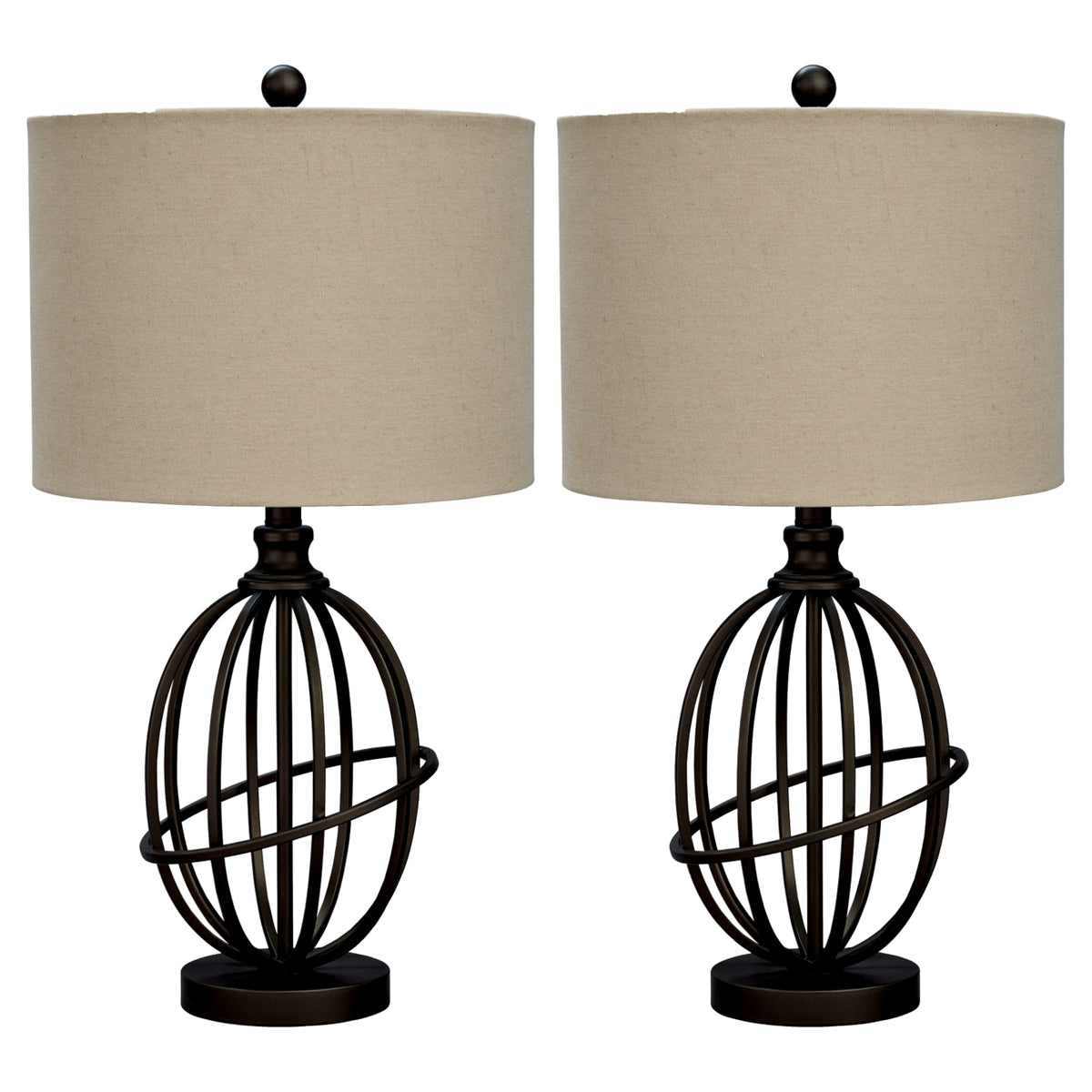 Manasa 2-Piece Table Lamp Set
