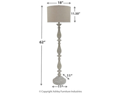 Bernadate Floor Lamp - The Bargain Furniture