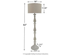 Bernadate Floor Lamp - The Bargain Furniture