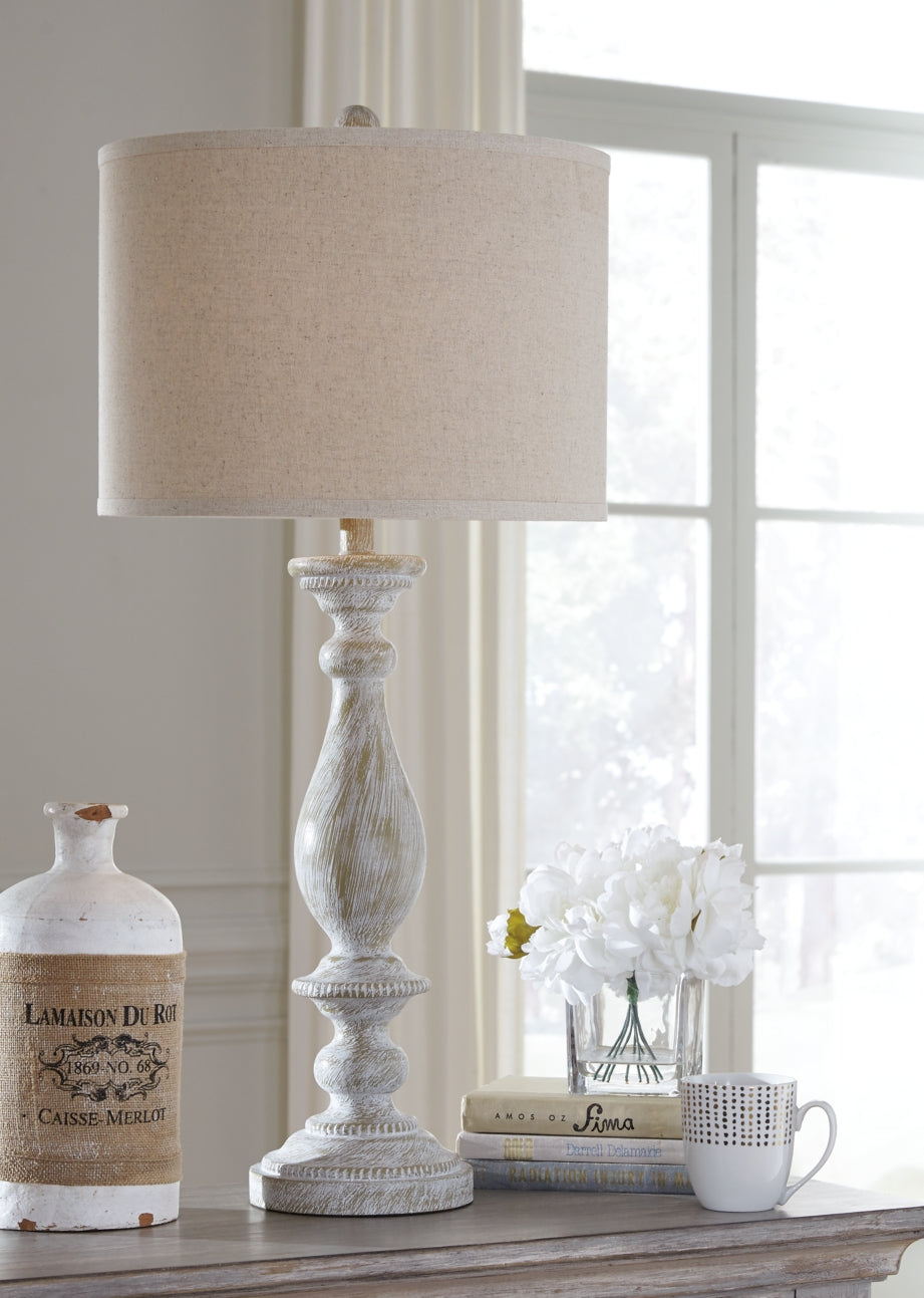 Bernadate 3-Piece Floor Lamp with 2 Table Lamps Set