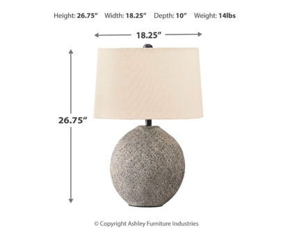 Harif Table Lamp - The Bargain Furniture