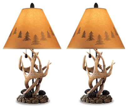 Derek Table Lamp (Set of 2) - The Bargain Furniture