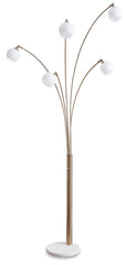Taliya Arc Lamp - The Bargain Furniture