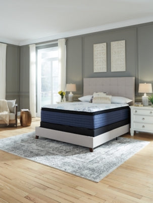 Bonita Springs Euro Top Queen Mattress with Better than a Boxspring Queen Foundation