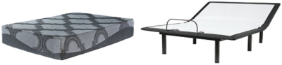 12 Inch Ashley Hybrid Queen Hybrid Mattress with Adjustable Base