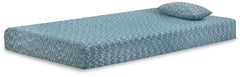 iKidz Blue Twin Mattress and Pillow - M65811