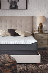 10 Inch Chime Elite Twin Memory Foam Mattress in a box with Better than a Boxspring Twin Foundation