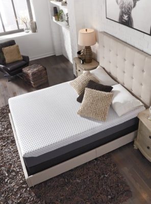 10 Inch Chime Elite California King Memory Foam Mattress in a box with Head-Foot Model-Good California King Adjustable Base
