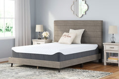 12 Inch Chime Elite Queen Memory Foam Mattress in a box with Better than a Boxspring Queen Foundation