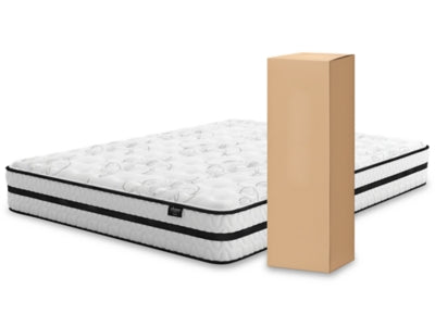 Chime 10 Inch Hybrid King Mattress in a Box with Foundation King Foundation