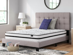 Chime 10 Inch Hybrid Queen Mattress in a Box with Head-Foot Model Better Queen Adjustable Base