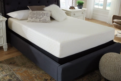 10 Inch Chime Memory Foam King Mattress in a Box with Adjustable Head King Base