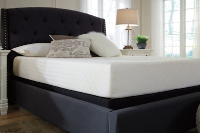 10 Inch Chime Memory Foam King Mattress in a Box with Head-Foot Model-Good King Adjustable Base