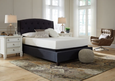 10 Inch Chime Memory Foam Full Mattress in a Box with Better than a Boxspring Full Foundation