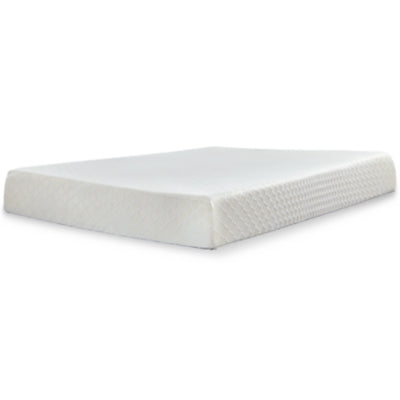 10 Inch Chime Memory Foam Full Mattress in a Box with Better than a Boxspring Full Foundation