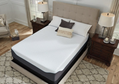 14 Inch Chime Elite King Memory Foam Mattress in a Box with Head-Foot Model Best King Adjustable Base