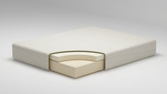 Chime 8 Inch Memory Foam Full Mattress in a Box with Better than a Boxspring Full Foundation