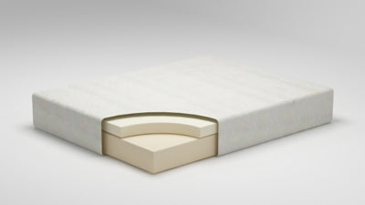 Chime 12 Inch Memory Foam King Mattress in a Box with Head-Foot Model-Good King Adjustable Base