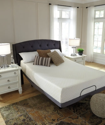 Chime 12 Inch Memory Foam Full Mattress in a Box with Better than a Boxspring Full Foundation