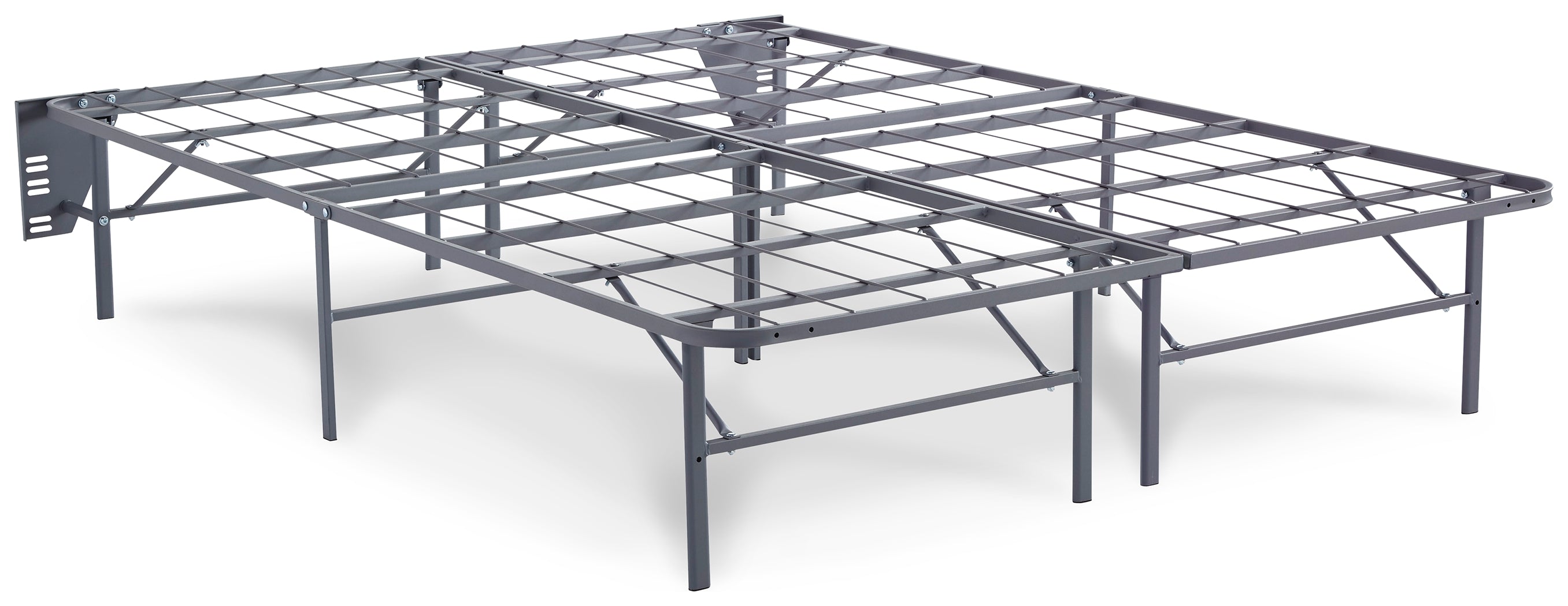 14 Inch Ashley Hybrid Queen Mattress with Better than a Boxspring Queen Foundation