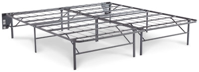 14 Inch Ashley Hybrid King Mattress with Better than a Boxspring 2-Piece King Foundation