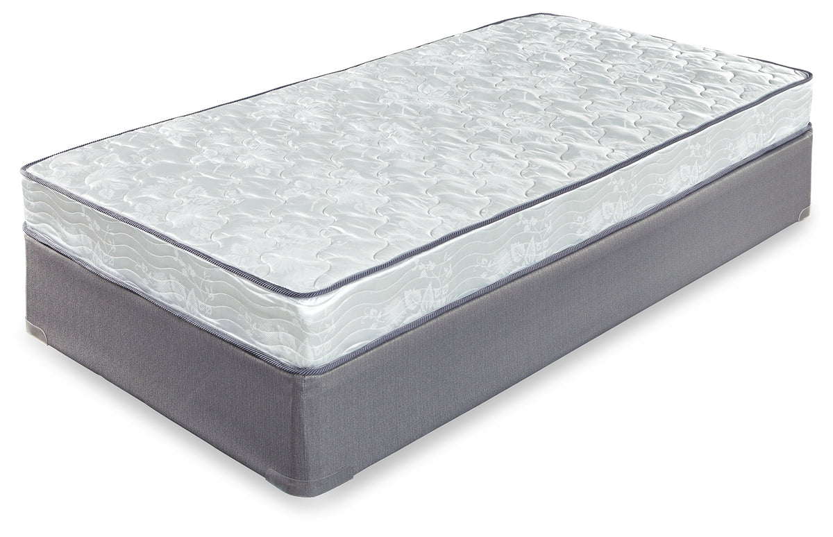6 Inch Bonnell Queen Mattress with Better than a Boxspring Queen Foundation