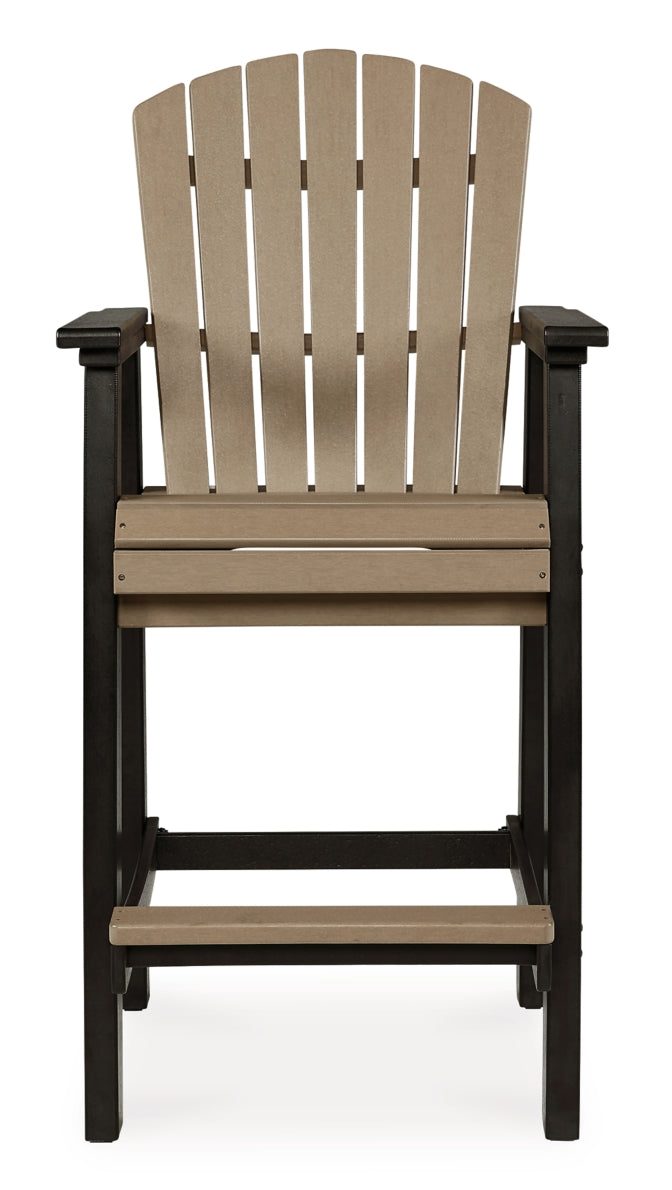 Fairen Trail Outdoor Bar Table and 4 Barstools - PKG009513