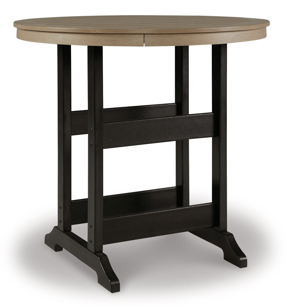 Fairen Trail Outdoor Bar Table and 4 Barstools - PKG009513