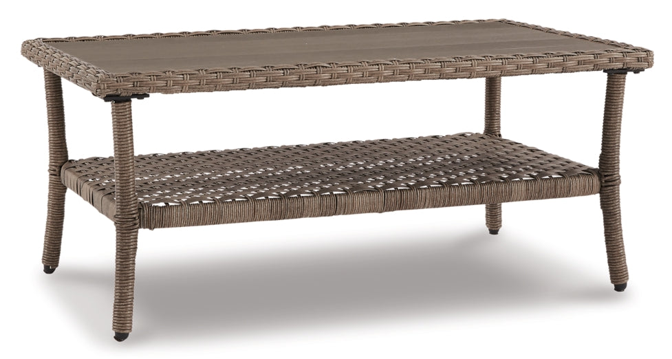 Clear Ridge Outdoor Loveseat with Coffee Table