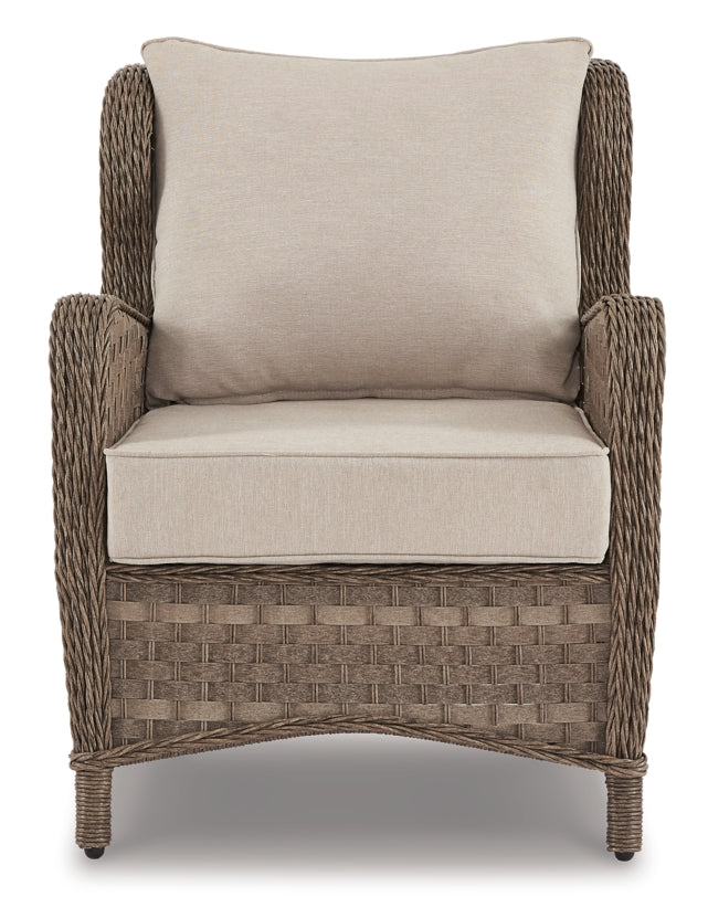 Clear Ridge Outdoor Loveseat and 2 Chairs with Coffee Table