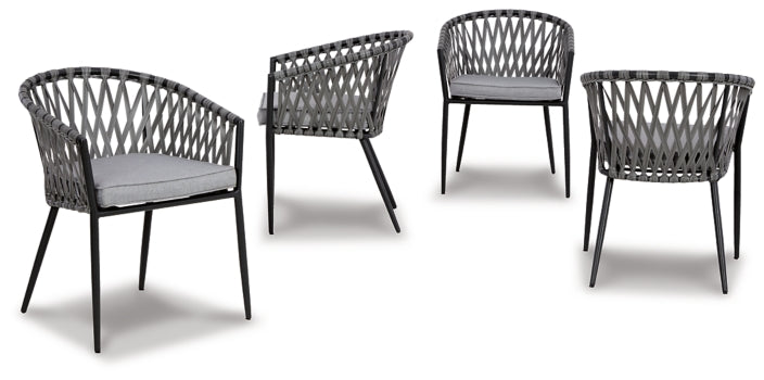 Palm Bliss Outdoor Dining Table and 4 Chairs