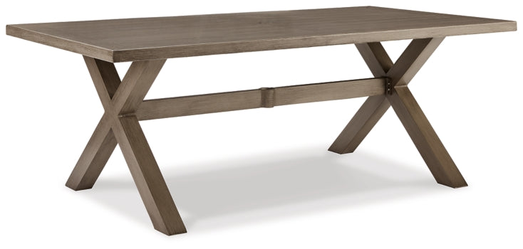 Beach Front Outdoor Dining Table and 4 Chairs - PKG014896