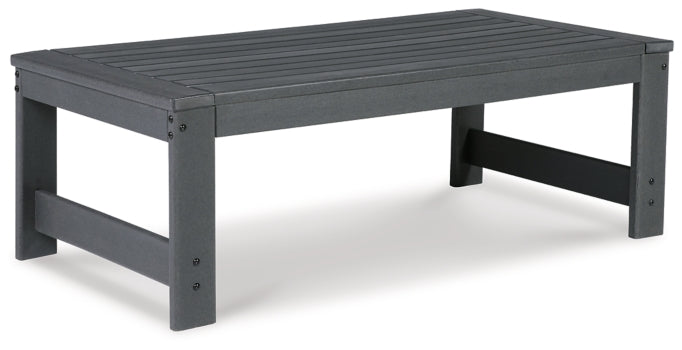 Amora Outdoor Sofa and Loveseat with Coffee Table and 2 End Tables