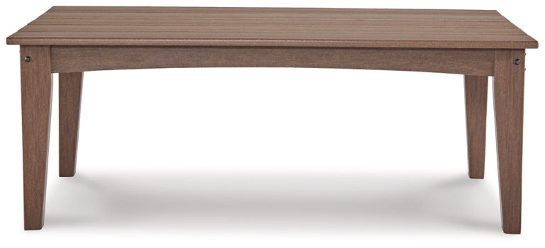 Emmeline Outdoor Coffee Table with 2 End Tables