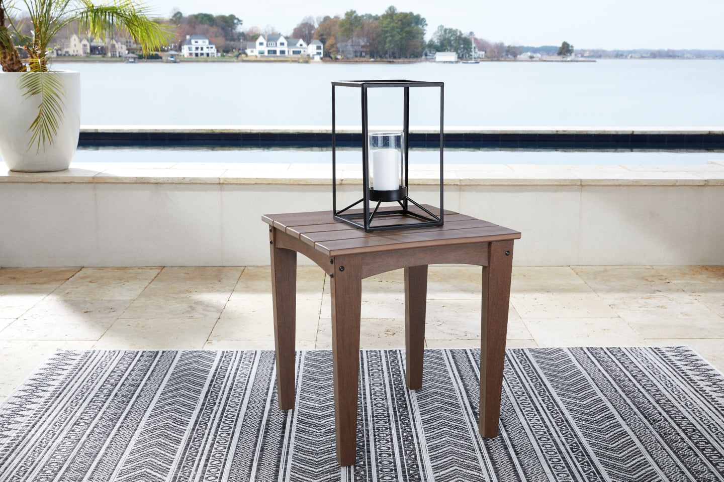 Emmeline Outdoor Coffee Table with 2 End Tables