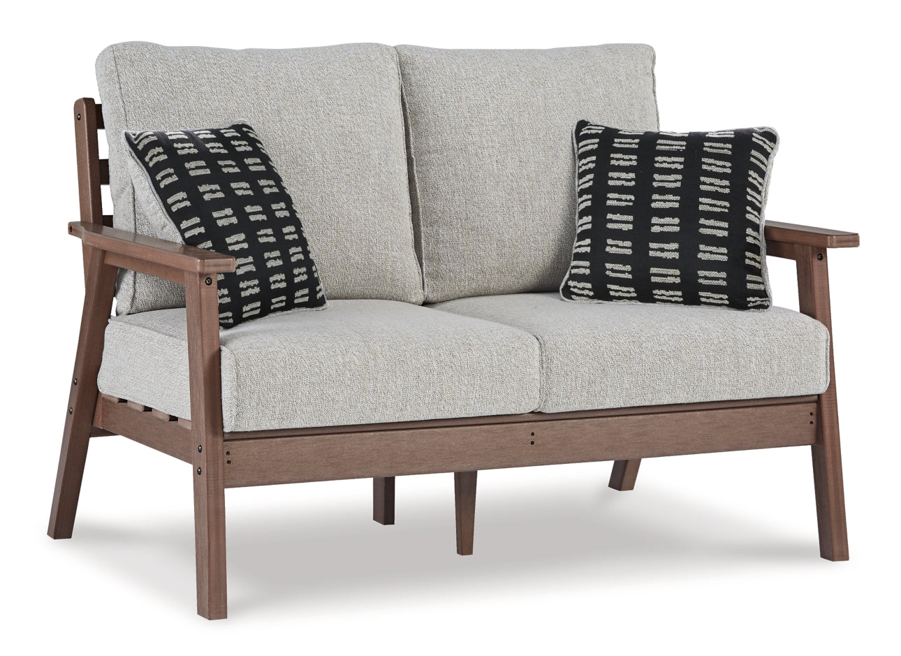 Emmeline Outdoor Sofa and Loveseat with Coffee Table