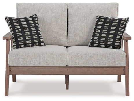 Emmeline Outdoor Loveseat with Cushion