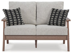 Emmeline Outdoor Loveseat with Cushion
