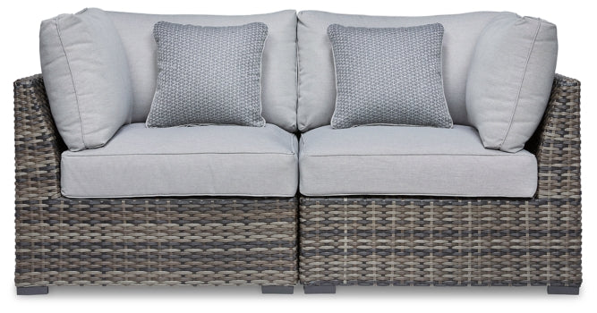 Harbor Court 9-Piece Outdoor Sectional with Ottoman